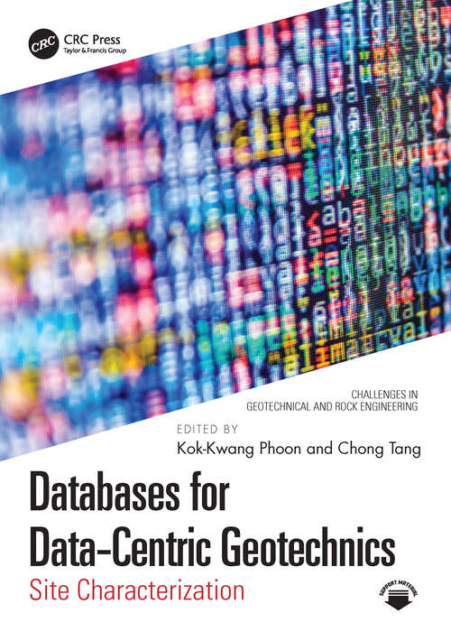 Book cover of Databases for Data-Centric Geotechnics: Site Characterization (Challenges in Geotechnical and Rock Engineering)