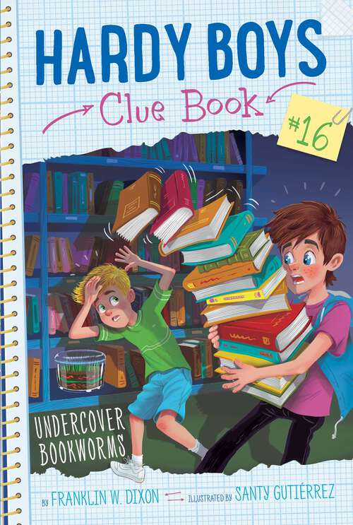 Book cover of Undercover Bookworms (Hardy Boys Clue Book #16)