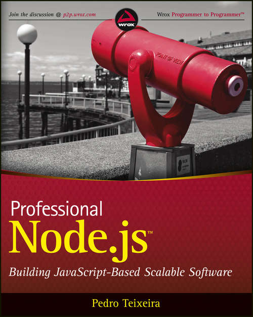 Book cover of Professional Node.js