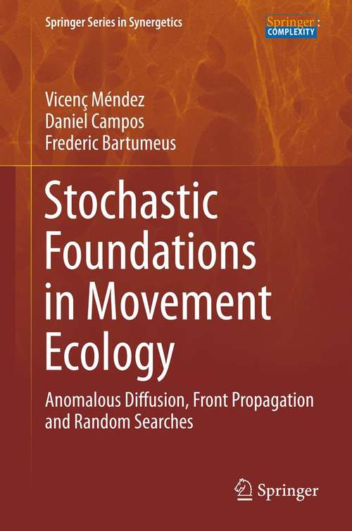 Book cover of Stochastic Foundations in Movement Ecology