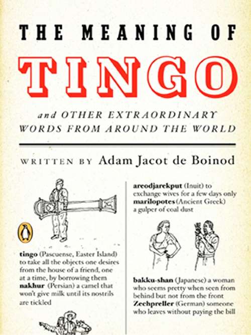 Book cover of The Meaning of Tingo