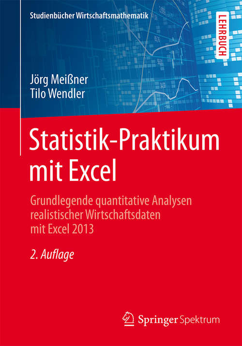 Book cover of Statistik-Praktikum mit Excel