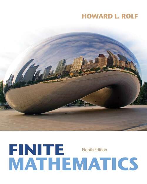 Book cover of Finite Mathematics (Eighth Edition)