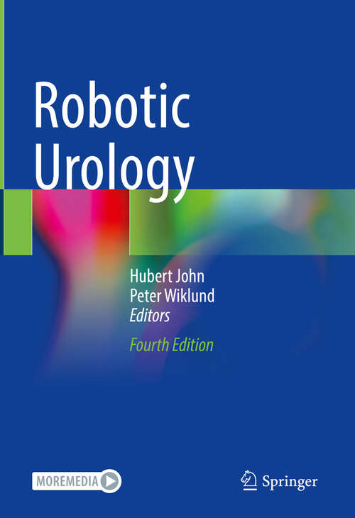 Book cover of Robotic Urology (4th ed. 2024)