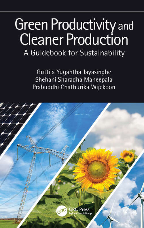 Book cover of Green Productivity and Cleaner Production: A Guidebook for Sustainability
