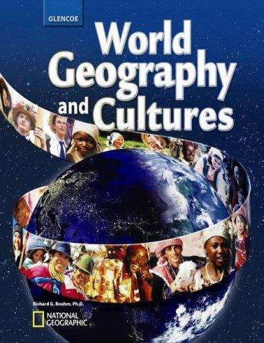 Book cover of Glencoe: World Geography and Cultures [Grade 10]