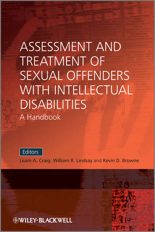 Book cover of Assessment and Treatment of Sexual Offenders with Intellectual Disabilities