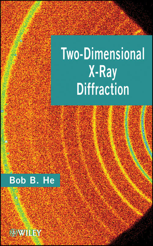 Book cover of Two-dimensional X-Ray Diffraction