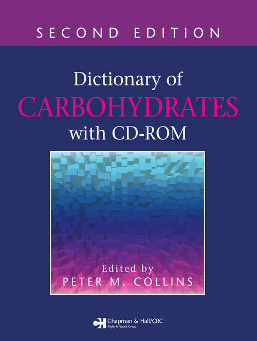 Book cover of Dictionary of Carbohydrates (2)