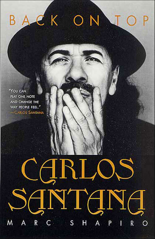 Book cover of Carlos Santana: Back on Top