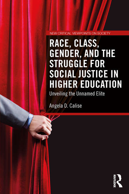 Book cover of Race, Class, Gender, and the Struggle for Social Justice in Higher Education: Unveiling the Unnamed Elite (New Critical Viewpoints on Society)