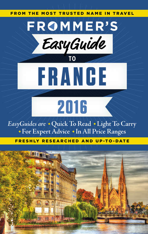 Book cover of Frommer's EasyGuide to France