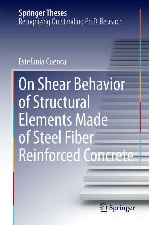 Book cover of On Shear Behavior of Structural Elements Made of Steel Fiber Reinforced Concrete