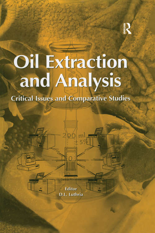 Book cover of Oil Extraction and Analysis: Critical Issues and Competitive Studies