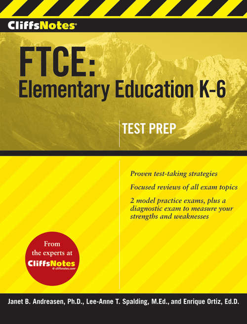 Book cover of CliffsNotes FTCE: Elementary Education K-6