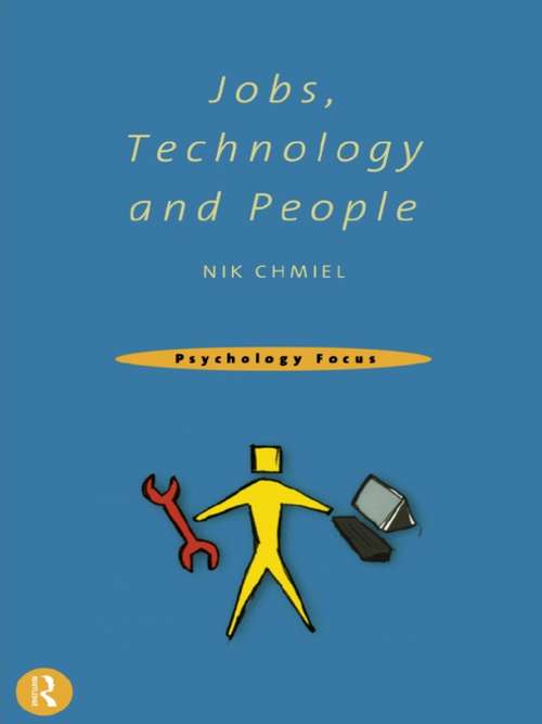 Book cover of Jobs, Technology and People