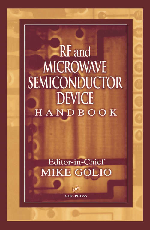 Book cover of RF and Microwave Semiconductor Device Handbook