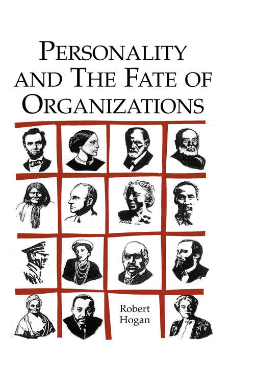 Book cover of Personality and the Fate of Organizations