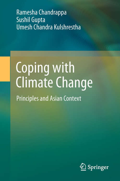 Book cover of Coping with Climate Change: Principles And Asian Context