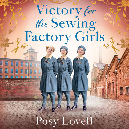 Book cover of Victory for the Sewing Factory Girls: The BRAND NEW uplifting title in the Sewing Factory Series for 2024