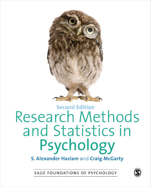 Book cover of Research Methods and Statistics in Psychology (SAGE Foundations of Psychology series)
