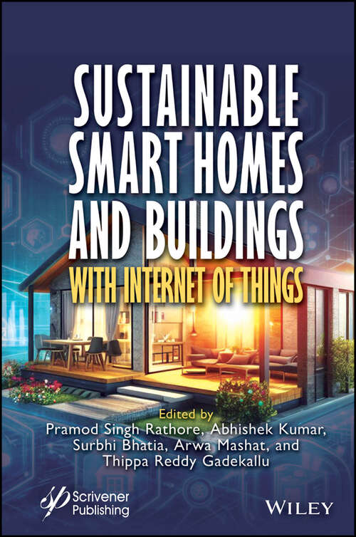 Book cover of Sustainable Smart Homes and Buildings with Internet of Things