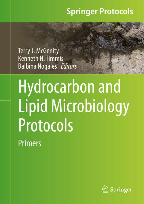 Book cover of Hydrocarbon and Lipid Microbiology Protocols