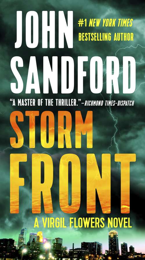 Book cover of Storm Front (A Virgil Flowers Novel #7)