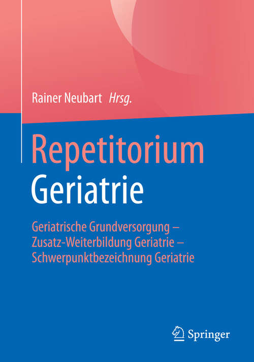 Book cover of Repetitorium Geriatrie