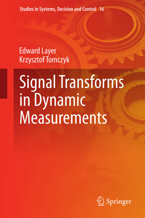 Book cover of Signal Transforms in Dynamic Measurements