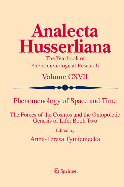 Book cover of Phenomenology of Space and Time