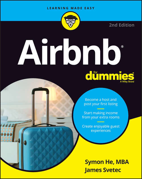 Book cover of Airbnb For Dummies (2)