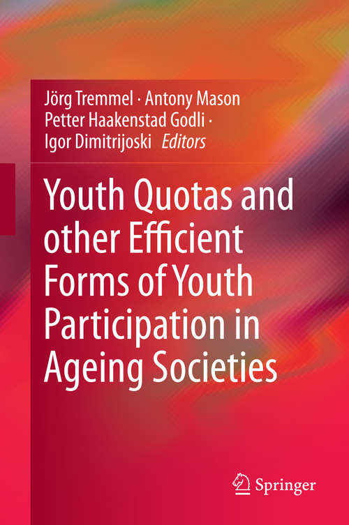 Book cover of Youth Quotas and other Efficient Forms of Youth Participation in Ageing Societies