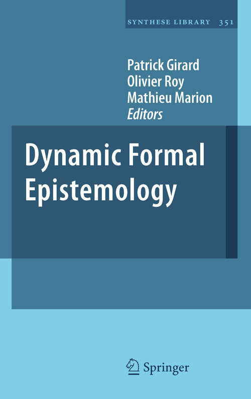 Book cover of Dynamic Formal Epistemology