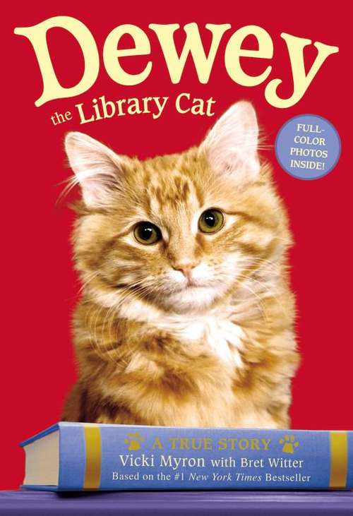 Book cover of Dewey The Library Cat: A True Story