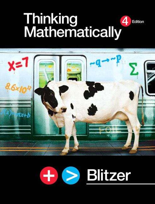 Book cover of Thinking Mathematically