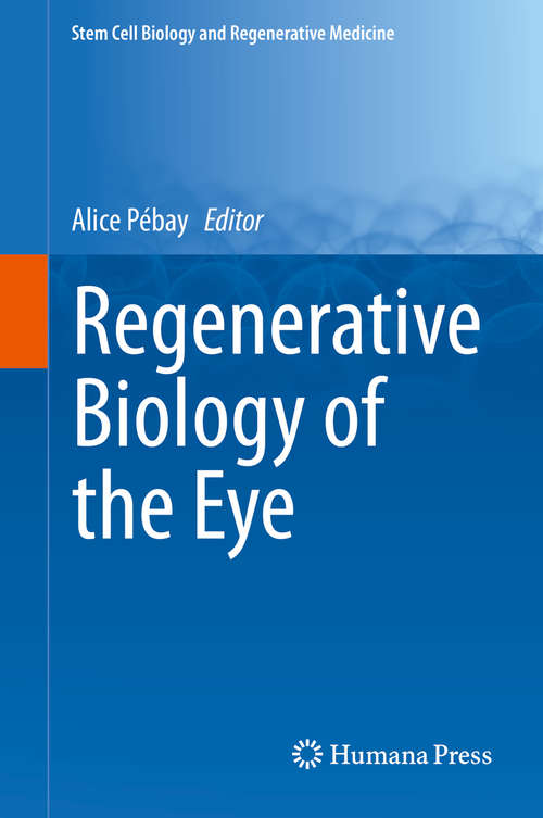 Book cover of Regenerative Biology of the Eye