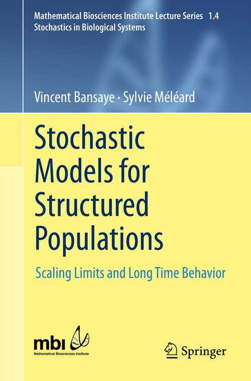 Book cover of Stochastic Models for Structured Populations