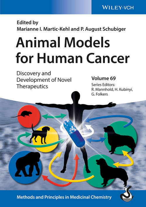 Book cover of Animal Models for Human Cancer: Discovery and Development of Novel Therapeutics