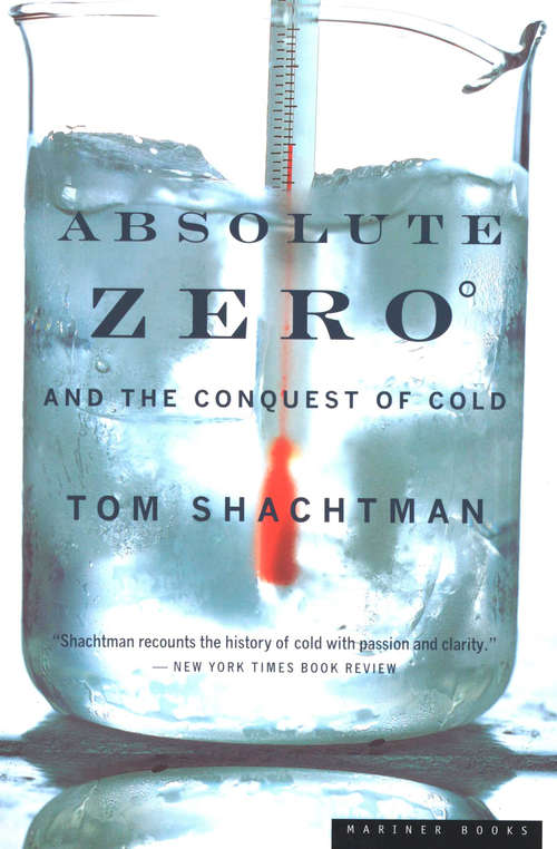 Book cover of Absolute Zero and the Conquest of Cold