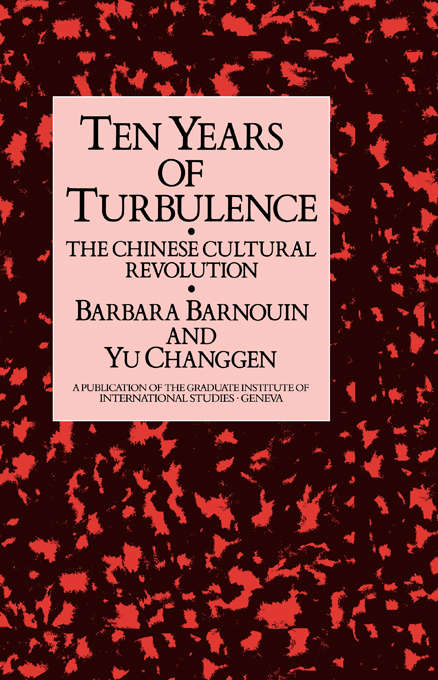 Book cover of Ten Years Of Turbulence