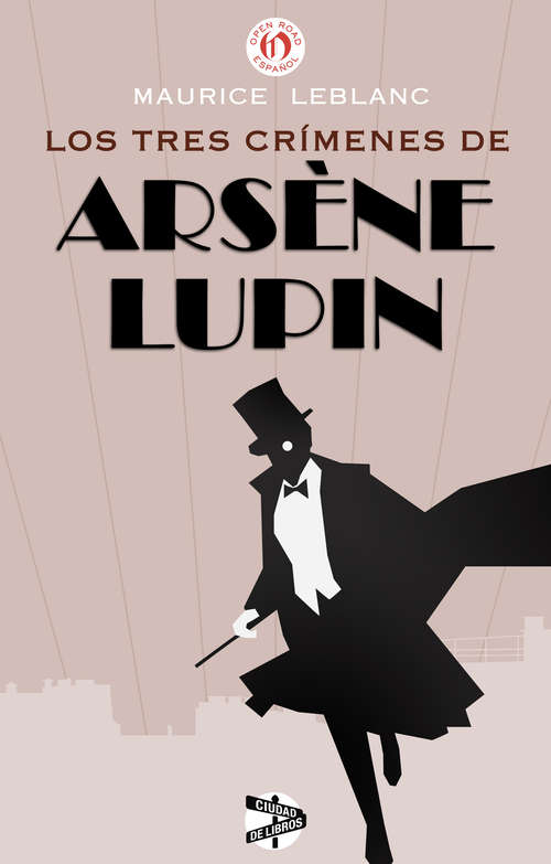 Book cover of Los tres crímenes de Arsène Lupin