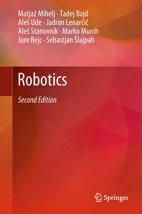 Book cover of Robotics (Intelligent Systems, Control and Automation: Science and Engineering #4)