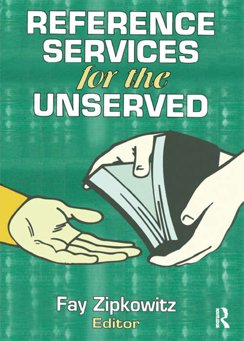 Book cover of Reference Services for the Unserved