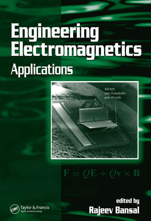 Book cover of Engineering Electromagnetics: Applications (1)