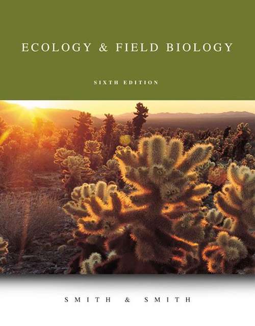 Book cover of Ecology and Field Biology (Sixth Edition)