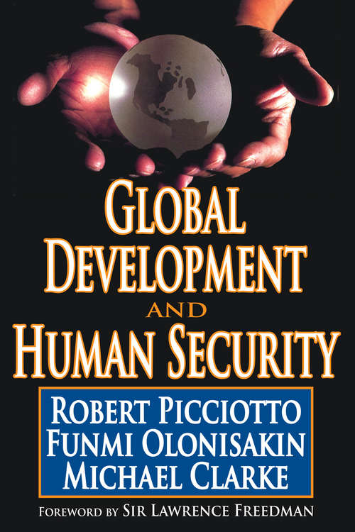 Book cover of Global Development and Human Security