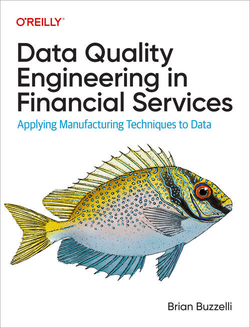 Book cover of Data Quality Engineering in Financial Services: Applying Manufacturing Techniques To Data