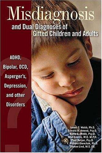 Book cover of Misdiagnosis and Dual Diagnoses of Gifted Children and Adults