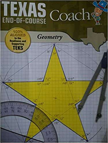 Book cover of Texas End-of-Course Coach Geometry